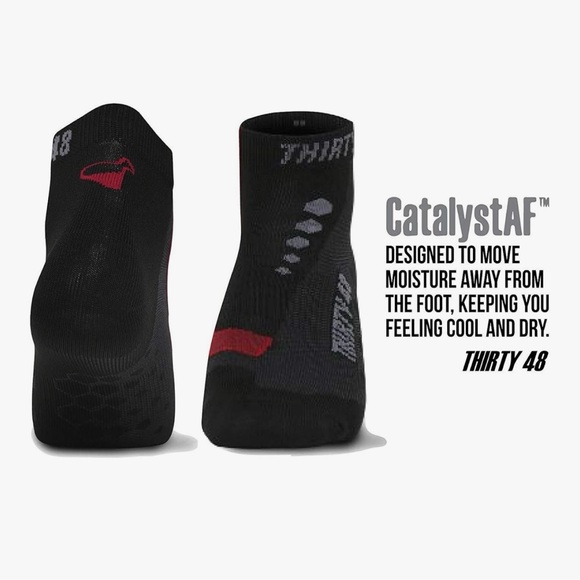 6 Pairs Thirty48 Low Cut Cycling Socks Unisex - Picture 3 of 10